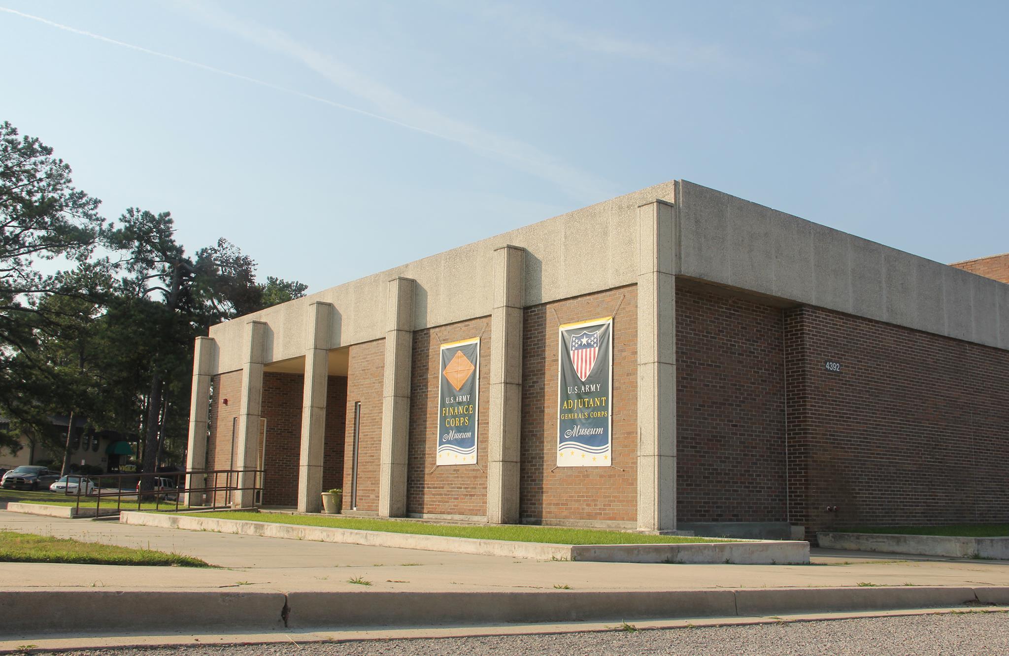 US Army Finance Corps Museum main building.